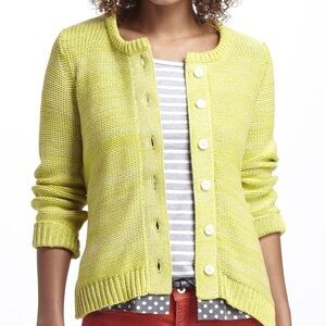 Anthropologie Field Flower Shirting Cardigan